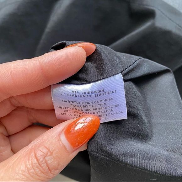 NWOT Judith & Charles Wool Gray Mini Casual Skirt - Picture 4 of 6